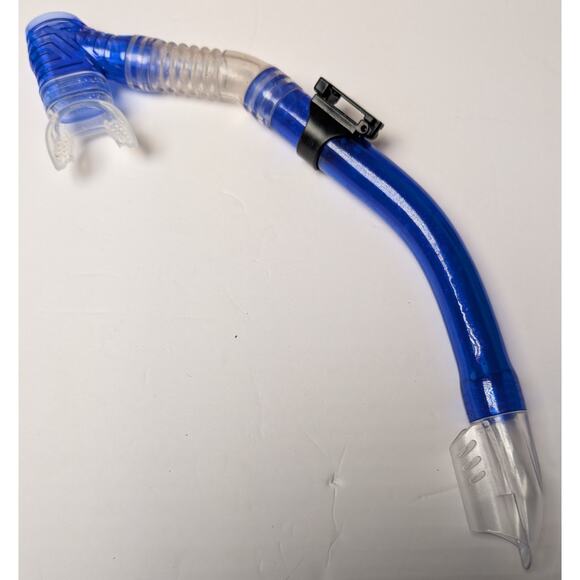 Speedo Snorkel Fin Set YOUTH JR Size L/XL 1-4 Set Blue dive beach water NO MASK - Picture 6 of 7